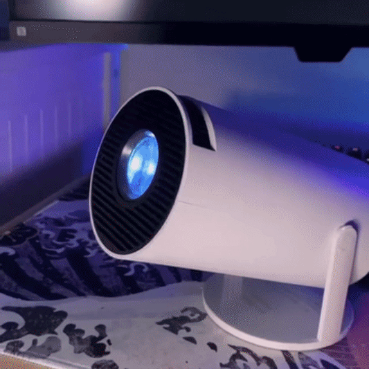 Portable 180° Projector